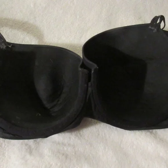 Soma Cooling Balconette Black Bra 34G USED - Picture 3 of 6